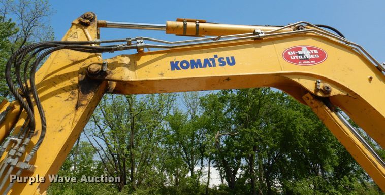 image for item DM7352 2016 Komatsu PC80MR-3  mini excavator