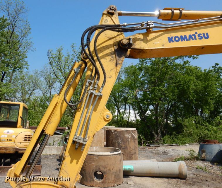 image for item DM7352 2016 Komatsu PC80MR-3  mini excavator