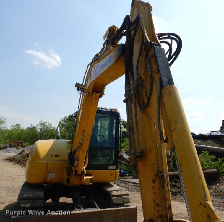 image for item DM7352 2016 Komatsu PC80MR-3  mini excavator