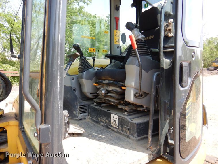 image for item DM7352 2016 Komatsu PC80MR-3  mini excavator