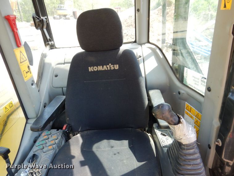 image for item DM7352 2016 Komatsu PC80MR-3  mini excavator