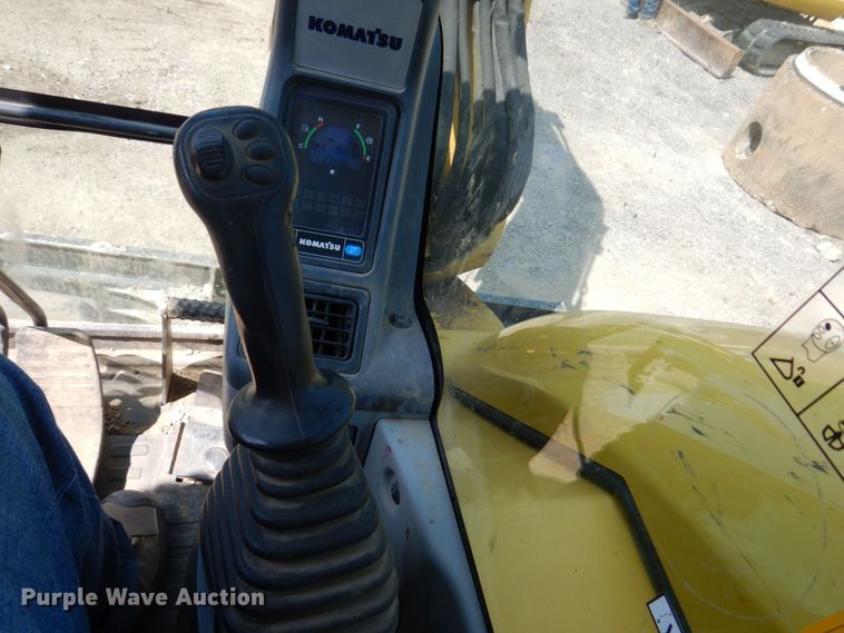 image for item DM7352 2016 Komatsu PC80MR-3  mini excavator