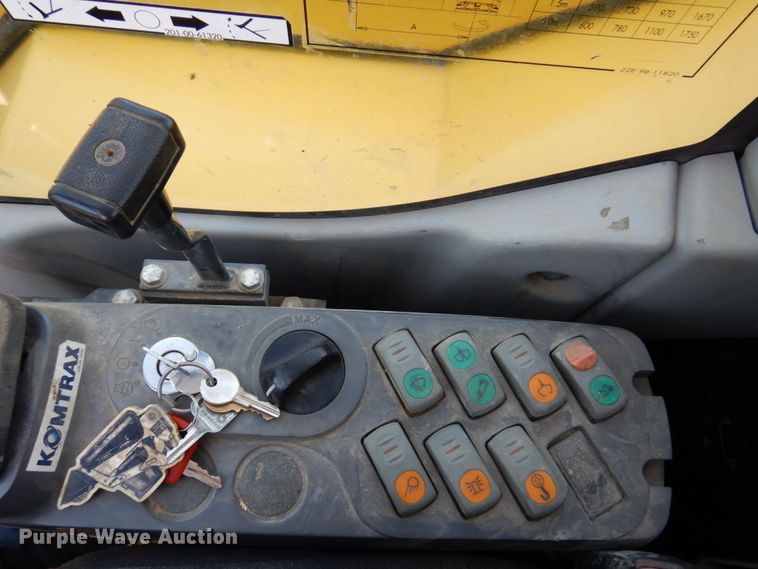 image for item DM7352 2016 Komatsu PC80MR-3  mini excavator