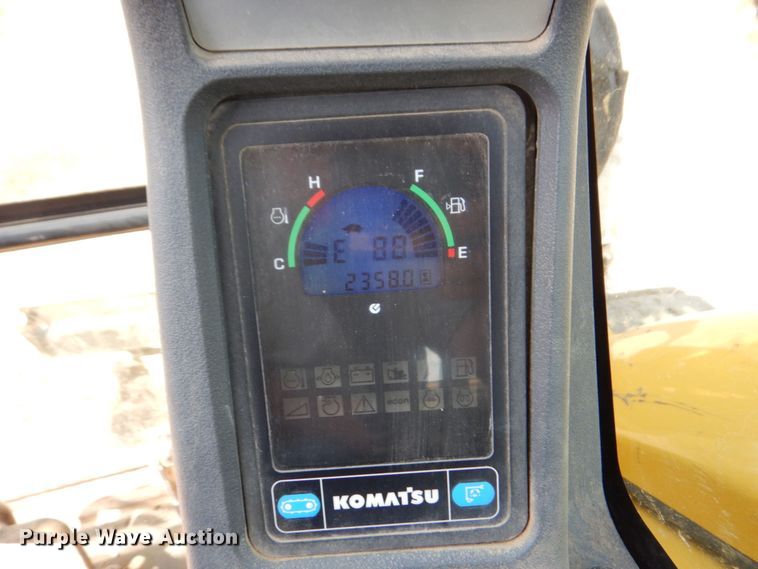 image for item DM7352 2016 Komatsu PC80MR-3  mini excavator