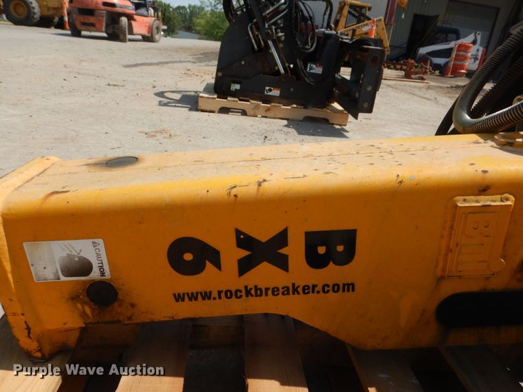 image for item DM7353 BTI BX6  skid steer breaker