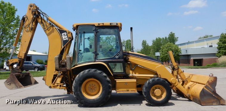 image for item DM7361 2004 Caterpillar 430D  backhoe
