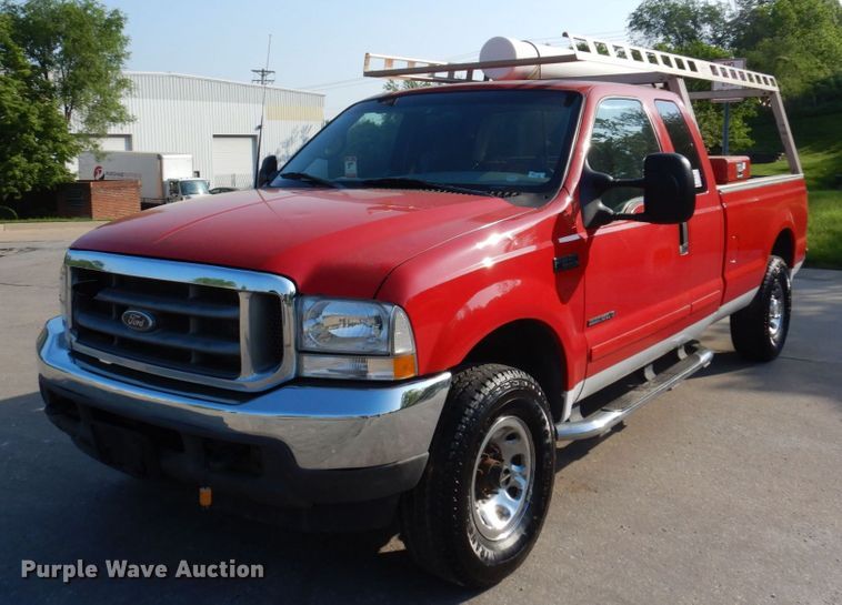 image for item DM7362 2002 Ford F250 Super Duty XLT  SuperCab pickup truck