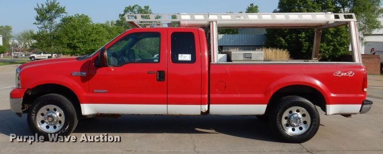 image for item DM7363 2007 Ford F250 Super Duty XLT  SuperCab pickup truck