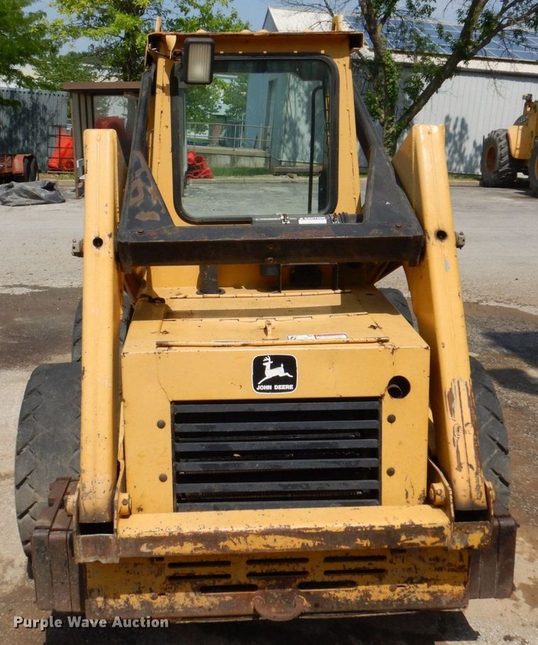 image for item DM7370 John Deere 675B  skid steer loader