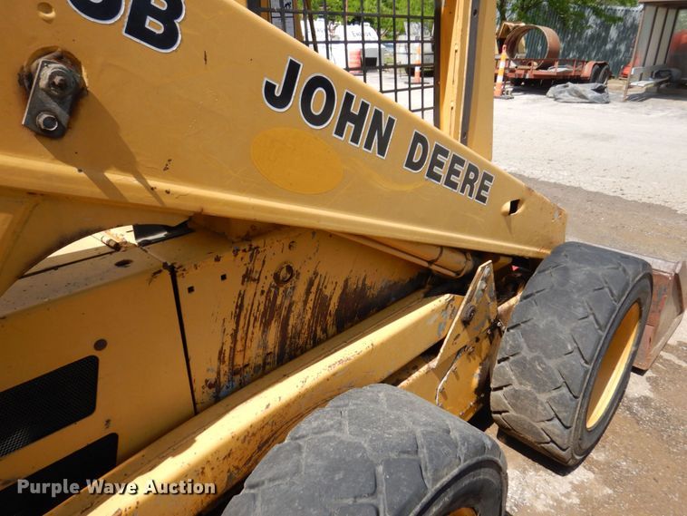 image for item DM7370 John Deere 675B  skid steer loader