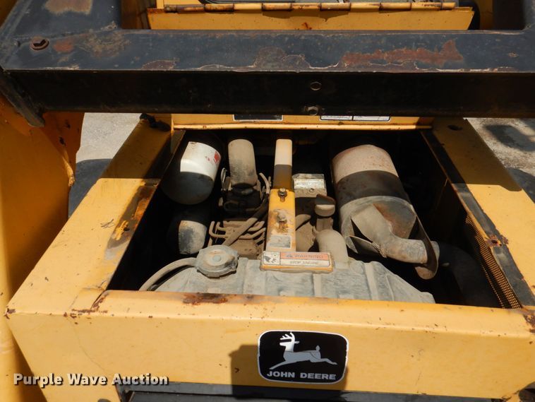 image for item DM7370 John Deere 675B  skid steer loader