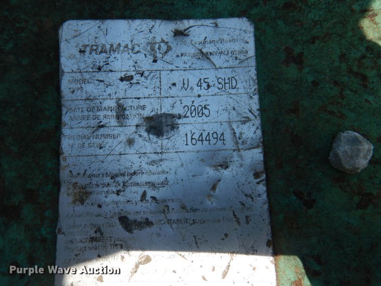 image for item DM7371 2005 Tramac V45SHD  breaker