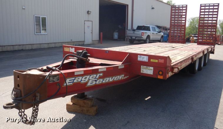 image for item DM7376 2014 Eager Beaver 25XPT  equipment trailer