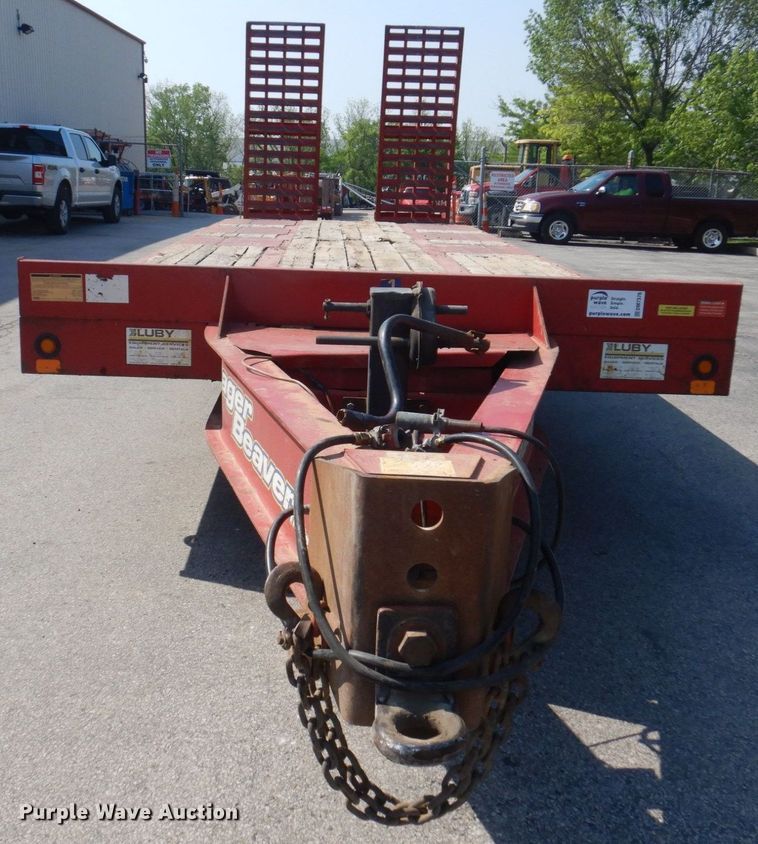 image for item DM7376 2014 Eager Beaver 25XPT  equipment trailer