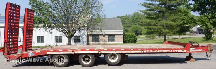 image for item DM7376 2014 Eager Beaver 25XPT  equipment trailer