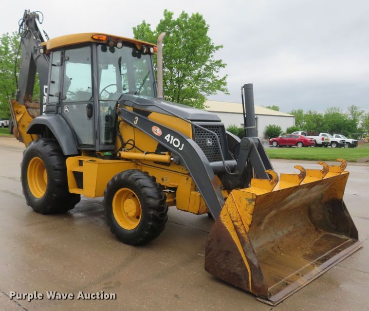 image for item DM7377 2007 John Deere 410J  backhoe
