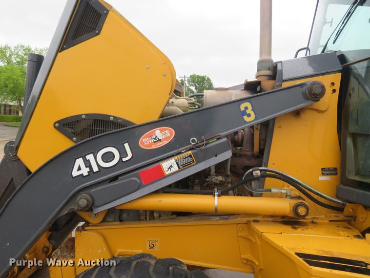 image for item DM7377 2007 John Deere 410J  backhoe