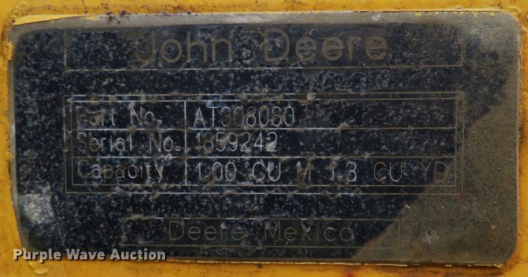 image for item DM7377 2007 John Deere 410J  backhoe