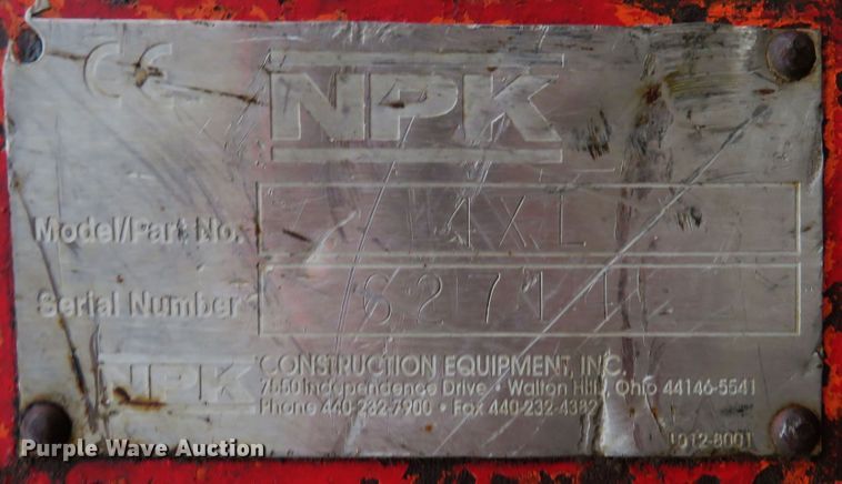 image for item DM7378 NPK H-4XL  breaker
