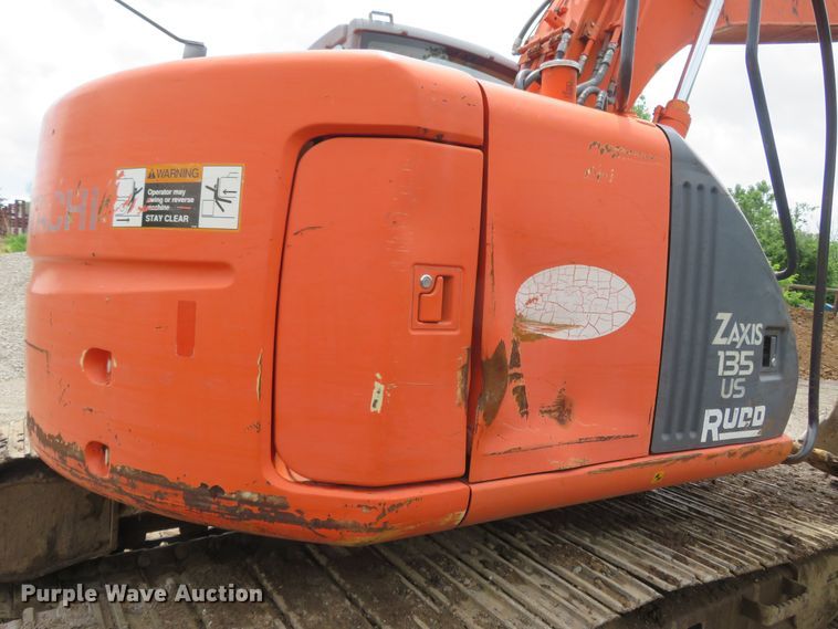 image for item DM7379 2004 Hitachi ZX135US  excavator