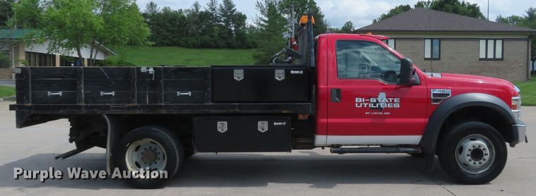 image for item DM7380 2008 Ford F450 Super Duty  dump flatbed truck