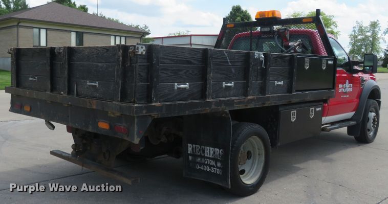 image for item DM7380 2008 Ford F450 Super Duty  dump flatbed truck