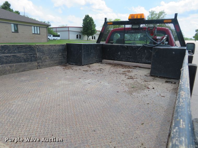 image for item DM7380 2008 Ford F450 Super Duty  dump flatbed truck