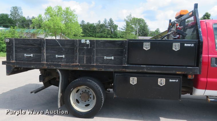 image for item DM7380 2008 Ford F450 Super Duty  dump flatbed truck