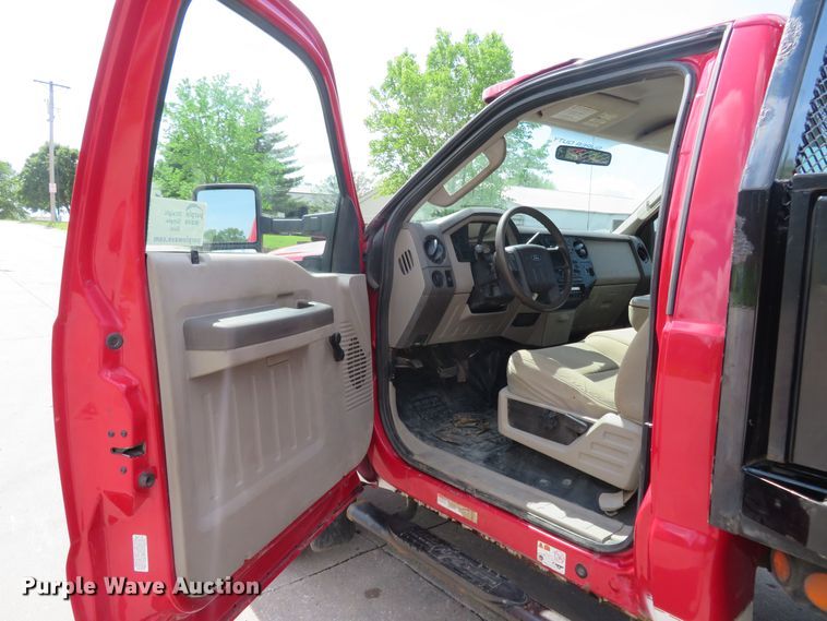 image for item DM7380 2008 Ford F450 Super Duty  dump flatbed truck