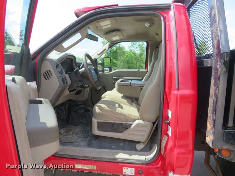 image for item DM7380 2008 Ford F450 Super Duty  dump flatbed truck