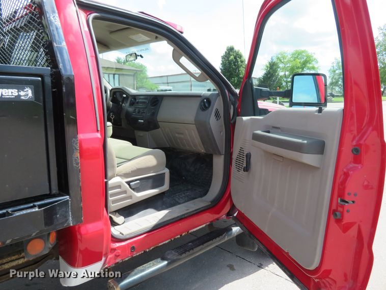 image for item DM7380 2008 Ford F450 Super Duty  dump flatbed truck