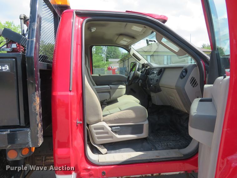 image for item DM7380 2008 Ford F450 Super Duty  dump flatbed truck