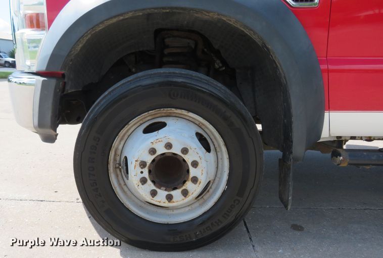 image for item DM7380 2008 Ford F450 Super Duty  dump flatbed truck