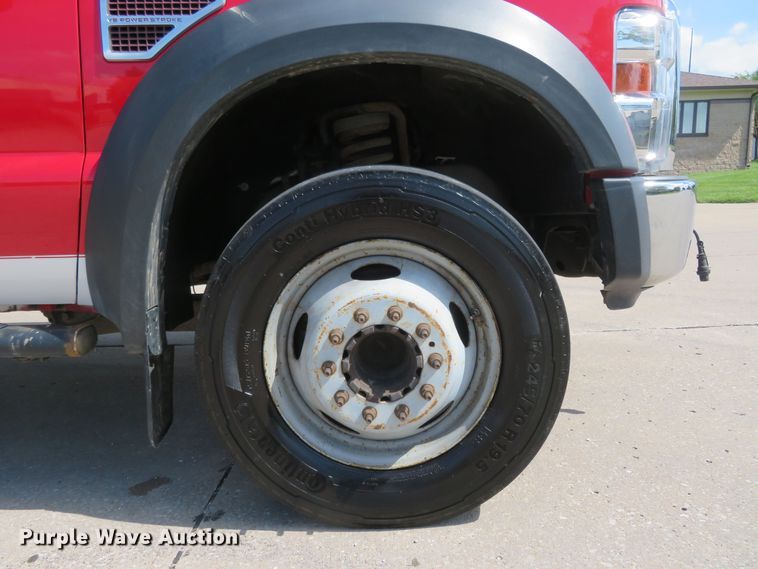 image for item DM7380 2008 Ford F450 Super Duty  dump flatbed truck