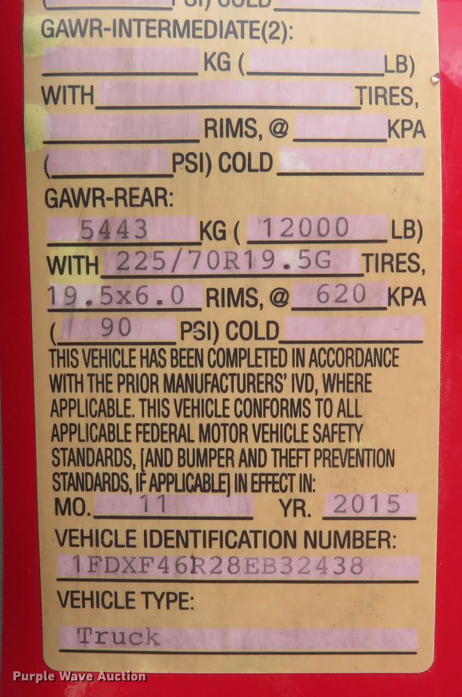 image for item DM7380 2008 Ford F450 Super Duty  dump flatbed truck