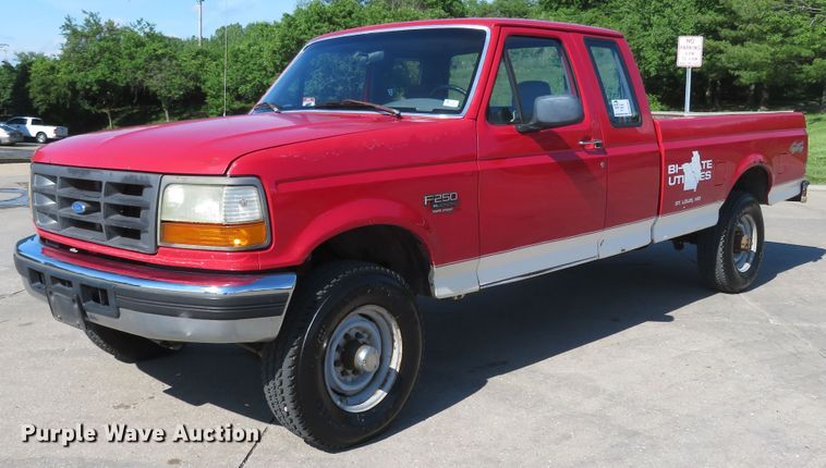 image for item DM7381 1996 Ford F250  SuperCab pickup truck