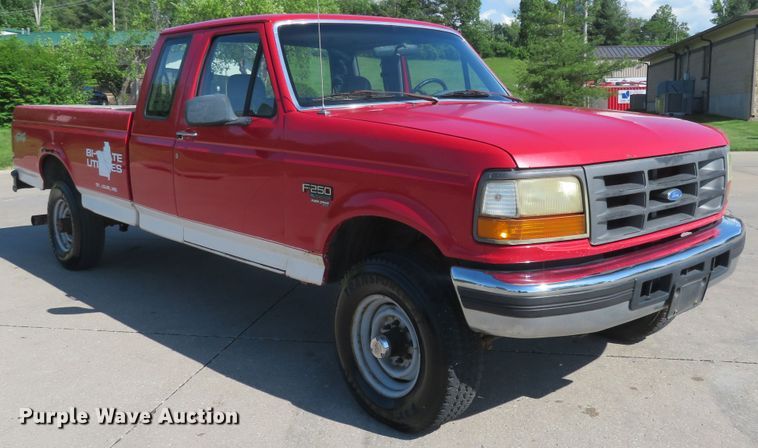 image for item DM7381 1996 Ford F250  SuperCab pickup truck