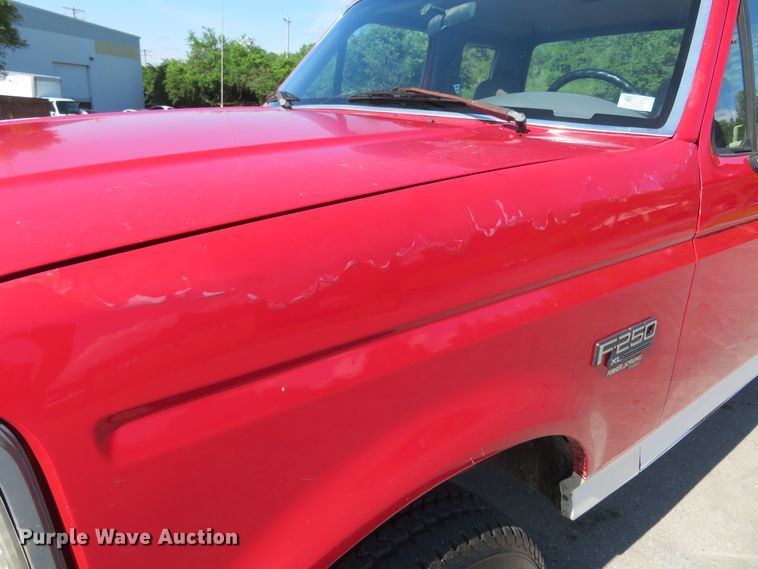 image for item DM7381 1996 Ford F250  SuperCab pickup truck