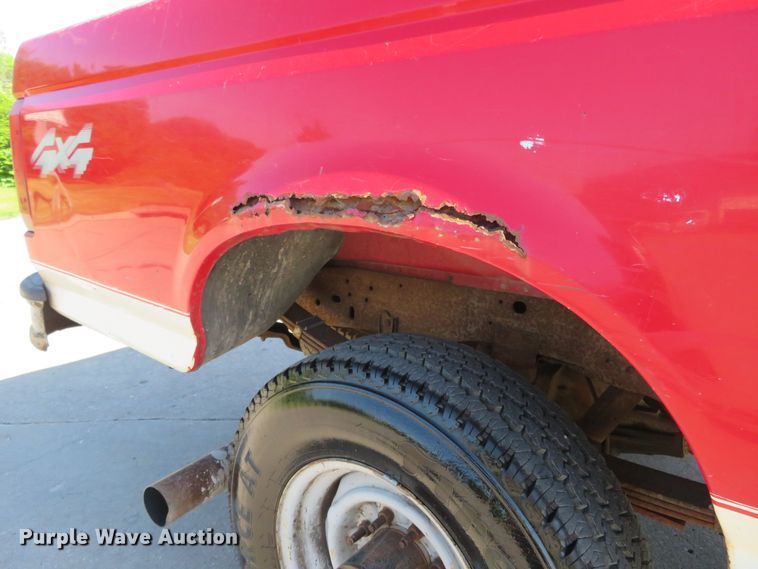 image for item DM7381 1996 Ford F250  SuperCab pickup truck