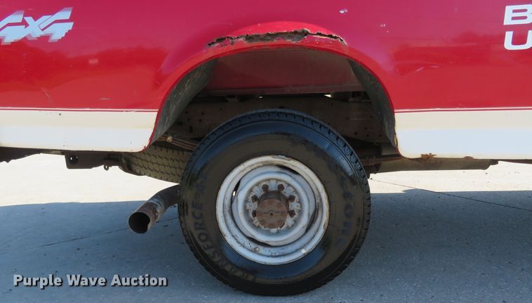 image for item DM7381 1996 Ford F250  SuperCab pickup truck