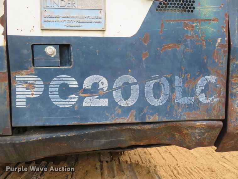 image for item DM7382 1993 Komatsu PC200LC-5L  excavator