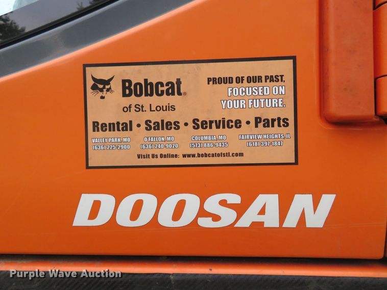 image for item DM7385 2014 Doosan DX225LC-3  excavator