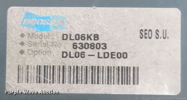 image for item DM7385 2014 Doosan DX225LC-3  excavator