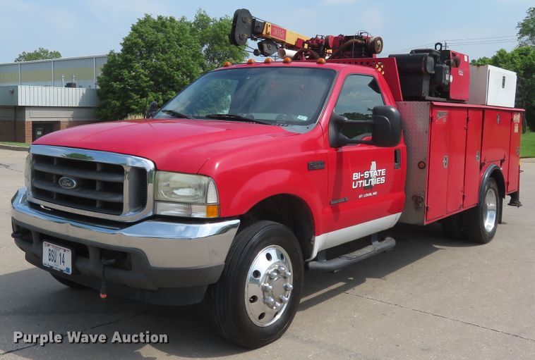 image for item DM7386 2002 Ford F550 Super Duty  utility / service truck