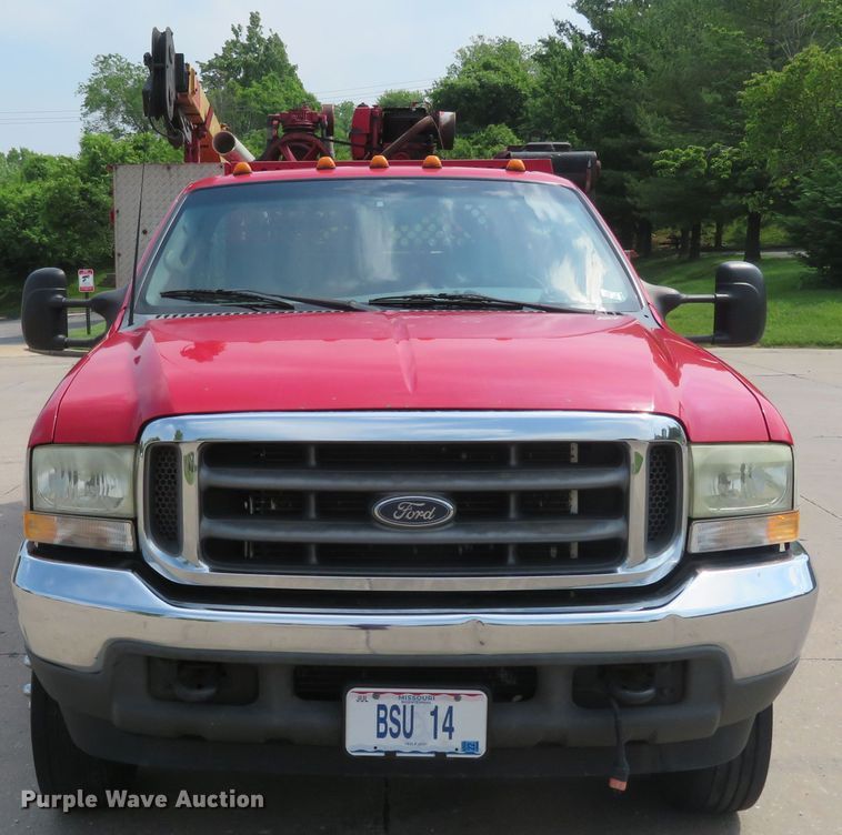 image for item DM7386 2002 Ford F550 Super Duty  utility / service truck