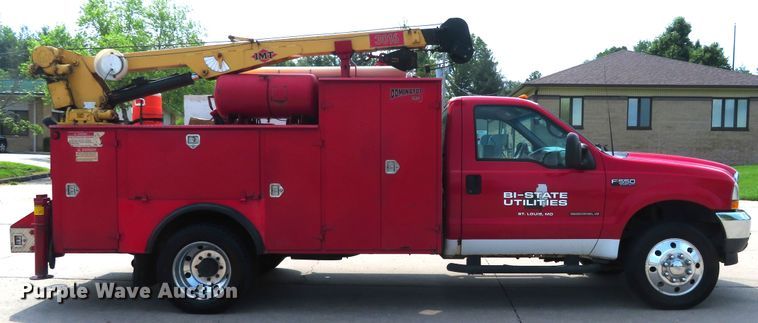 image for item DM7386 2002 Ford F550 Super Duty  utility / service truck