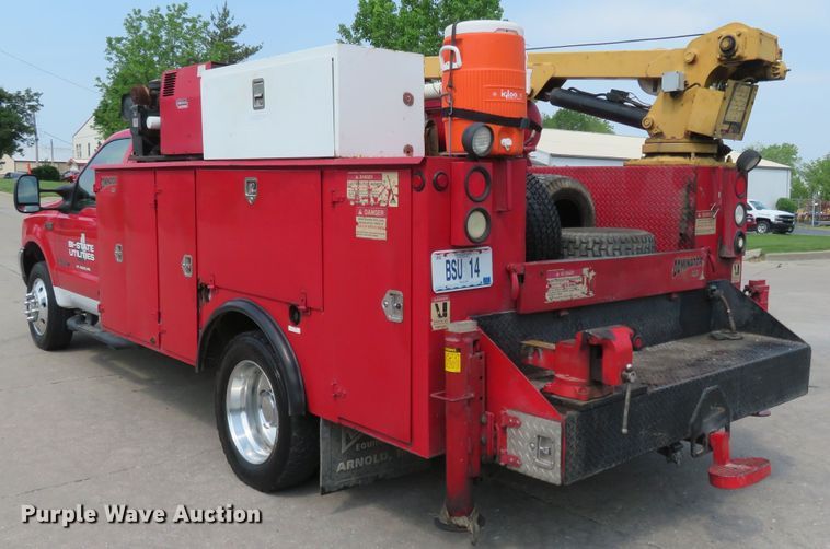 image for item DM7386 2002 Ford F550 Super Duty  utility / service truck