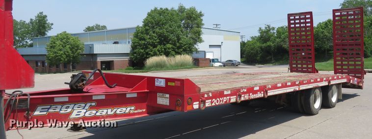 image for item DM7387 2017 Eager Beaver 20XPT  equipment trailer