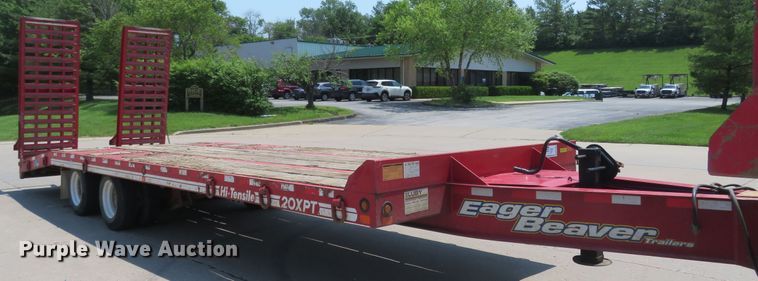 image for item DM7387 2017 Eager Beaver 20XPT  equipment trailer