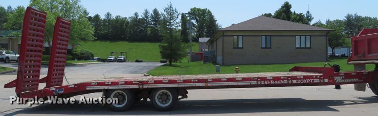 image for item DM7387 2017 Eager Beaver 20XPT  equipment trailer